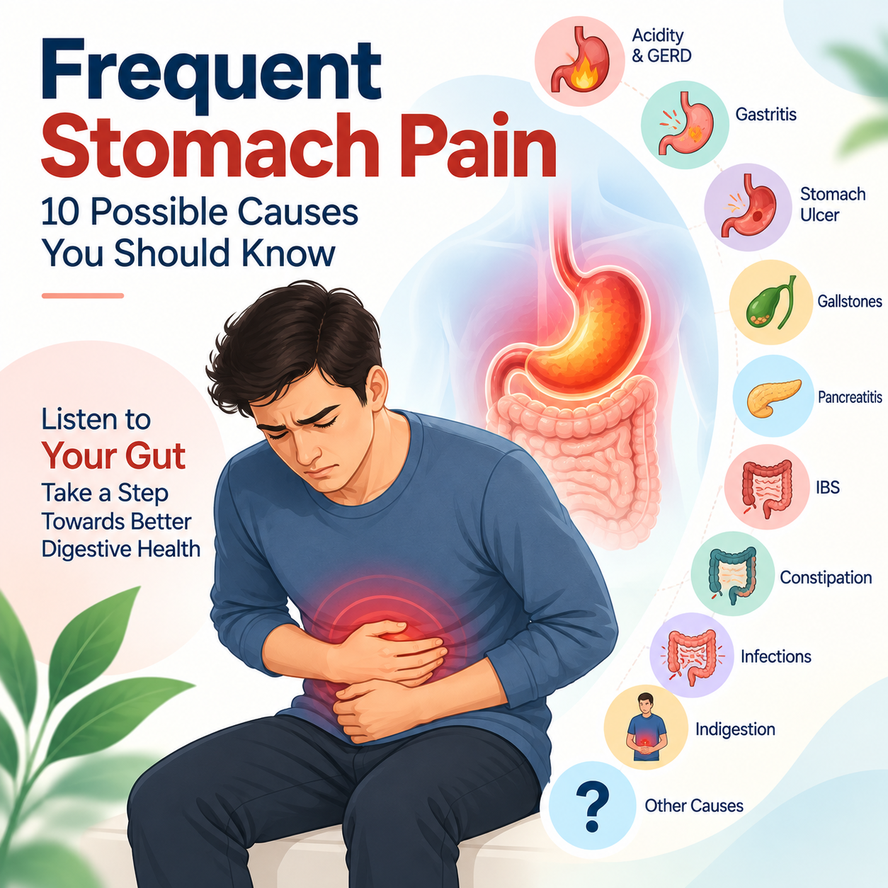 Frequent stomach pain causes and best Gastroenterologist in Lucknow Dr Puneet Mehrotra