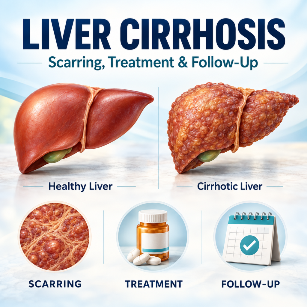 Liver Cirrhosis Treatment in Lucknow: Scarring and Why Follow-Up Matters